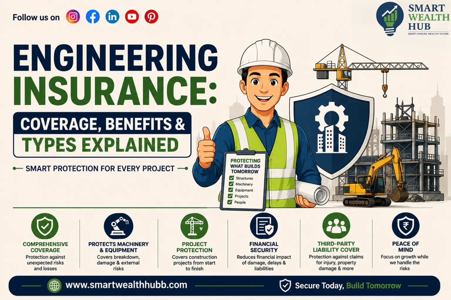Engineering Insurance in India: Types, Coverage, Benefits, Claims & Costs Explained