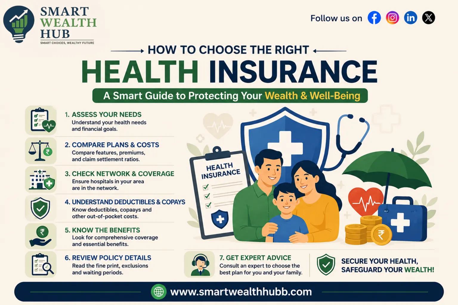 How to Choose the Right Health Insurance: A Smart Guide to Protecting Your Wealth & Well-Being